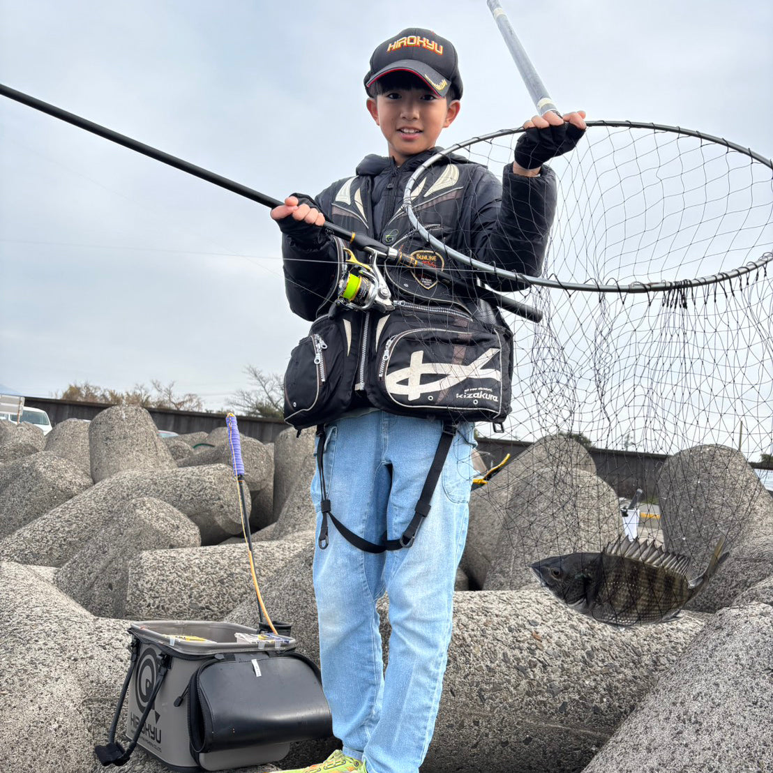 「初めてのチヌフカセ釣り」花堂