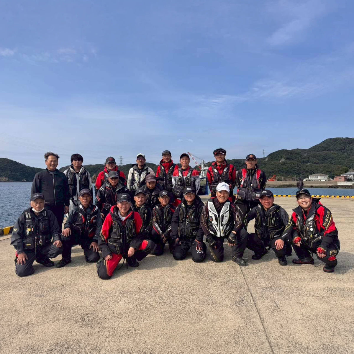 九州真ぐれ会支部対抗戦in長崎県大瀬戸 酒匂