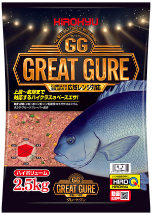 GREAT GURE グレートグレ - 釣りエサの総合メーカー「ヒロキュー」