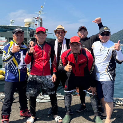 田中修司さんの黒鯛講習会を行なって来ました。吉田