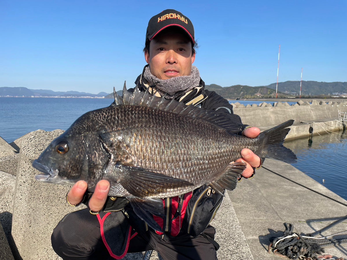 速い潮に苦戦、煙幕が釣果のカギ　花堂