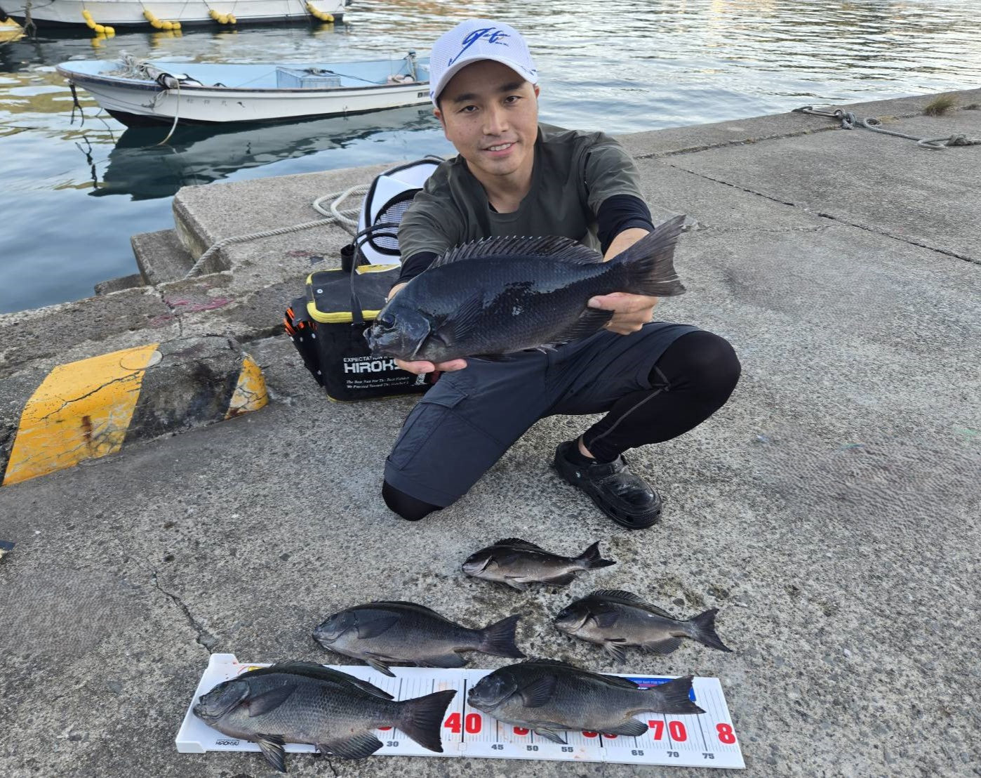 遠投で潮目グレGET！ shun – 釣りエサの総合メーカー「ヒロキュー」