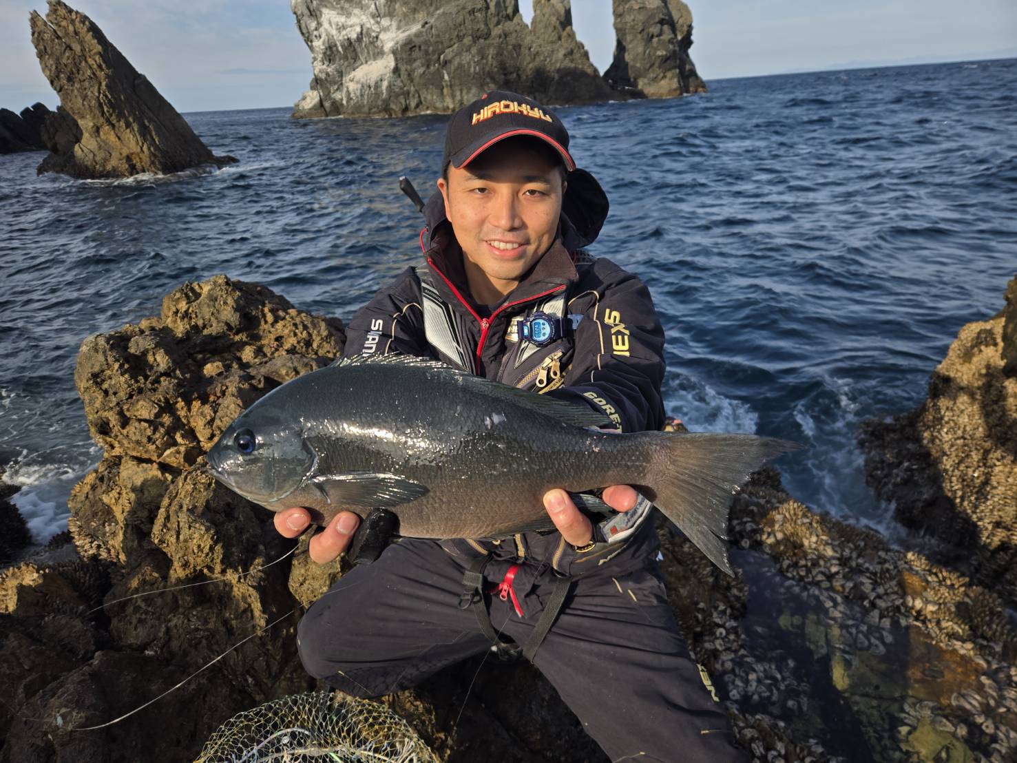野間池釣行 shun – 釣りエサの総合メーカー「ヒロキュー」