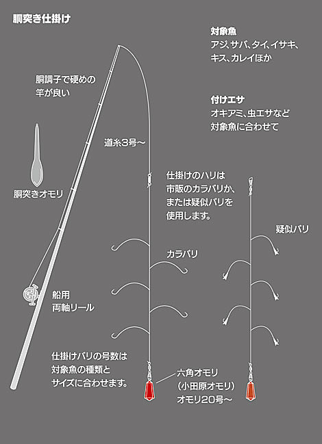 船釣り 初心者釣り講座 – 釣りエサの総合メーカー「ヒロキュー」