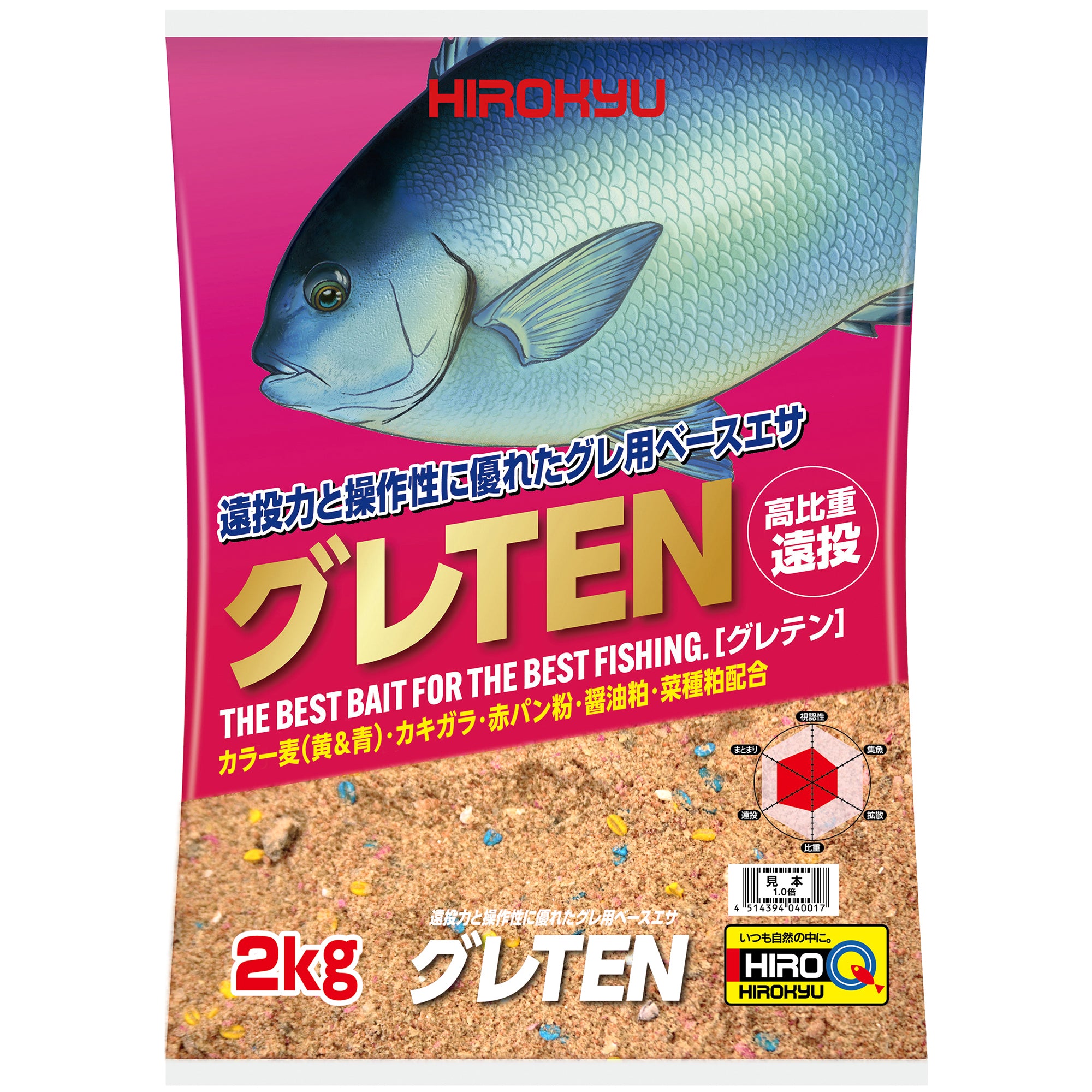 グレTEN – 釣りエサの総合メーカー「ヒロキュー」