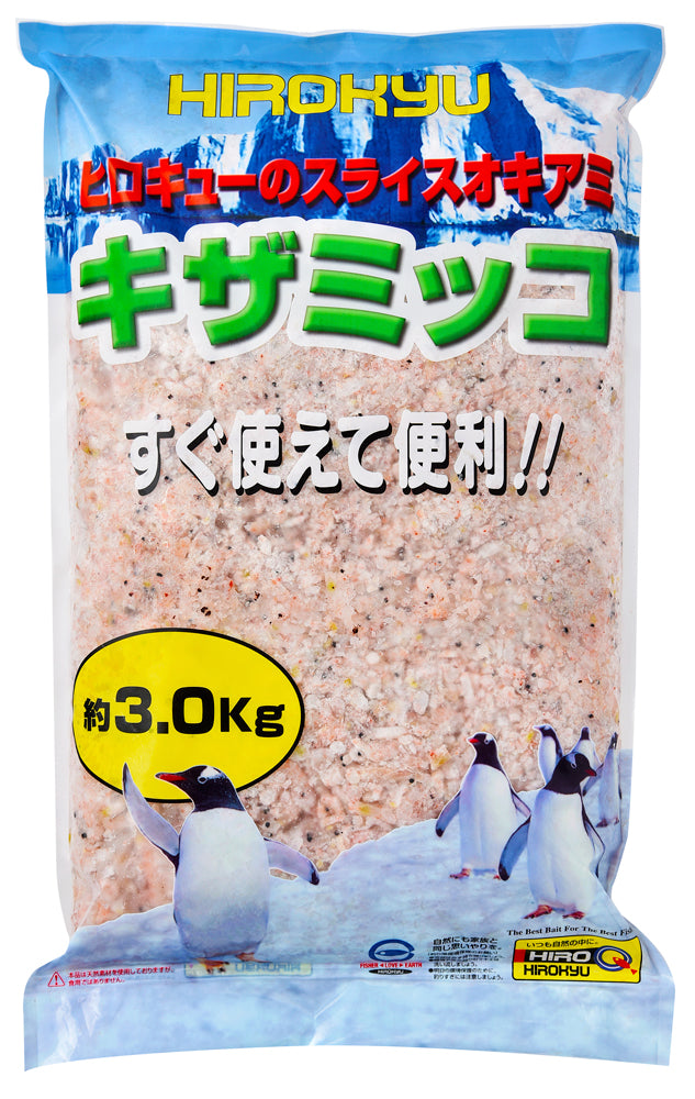スライスオキアミ キザミッコ – 釣りエサの総合メーカー「ヒロキュー」